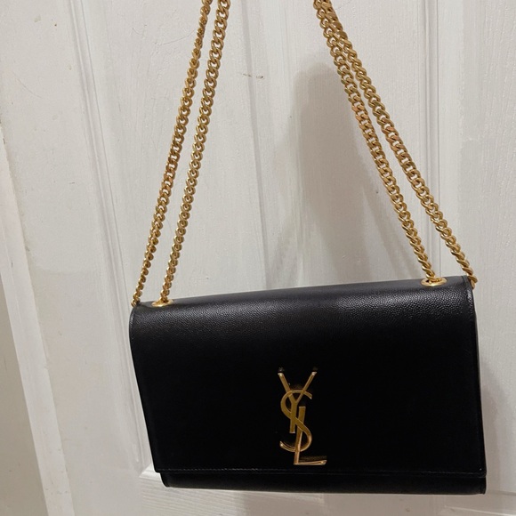 AUTHENTIC SAINT LAURENT KATE MEDIUM IN GRAIN BAG - Picture 1 of 11